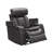 Asahd Upholstered Power Reclining Home Theater Seat with Cup Holder-2089850472