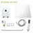 Shower System Kit - 16 Inch Ceiling Mount Square Dual Head With -Balanced Valve, Rainfall And Handheld, Easy Installation Browning Resistance Mounted In-120951930