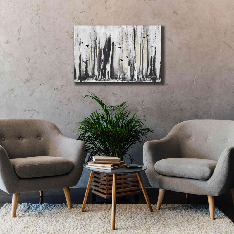 «Strange World» par Ata Alishahi, estampe numérique sur toile, H 26 po x l 40 po x P 1,5 po