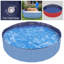 Piscine pliable pour chien - PVC épais, fond antidérapant, refroidissement estival-123667656