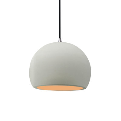 Luminaire suspendu simple à 1 lumière Aschwin - DEL