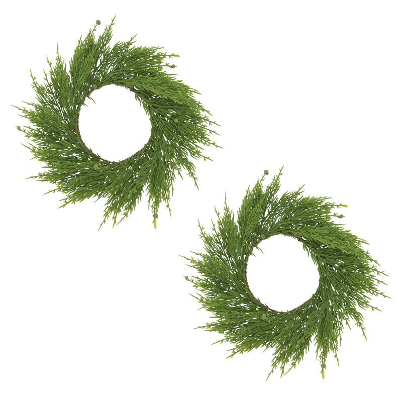 Cricklade Cypress Wreath, 16"