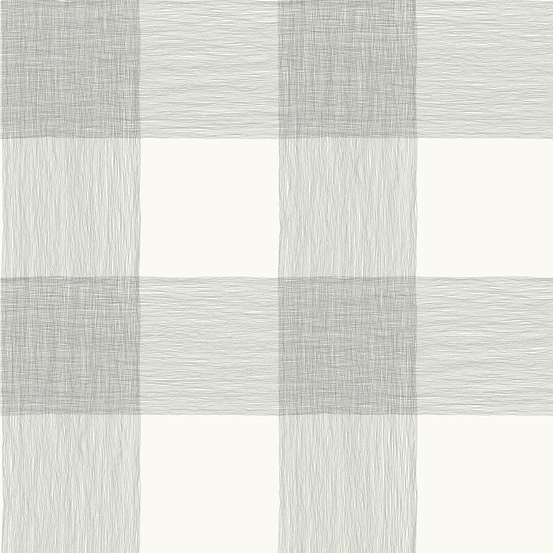 Rouleau de papier peint L 33 pi x l 20,5 po Common Common, Noir sur Blanc