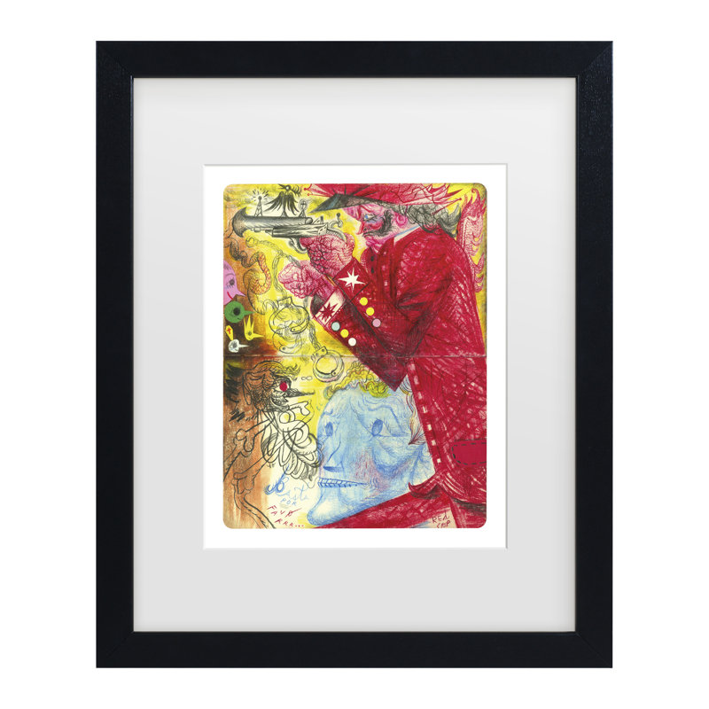 Œuvre encadrée «ologa »