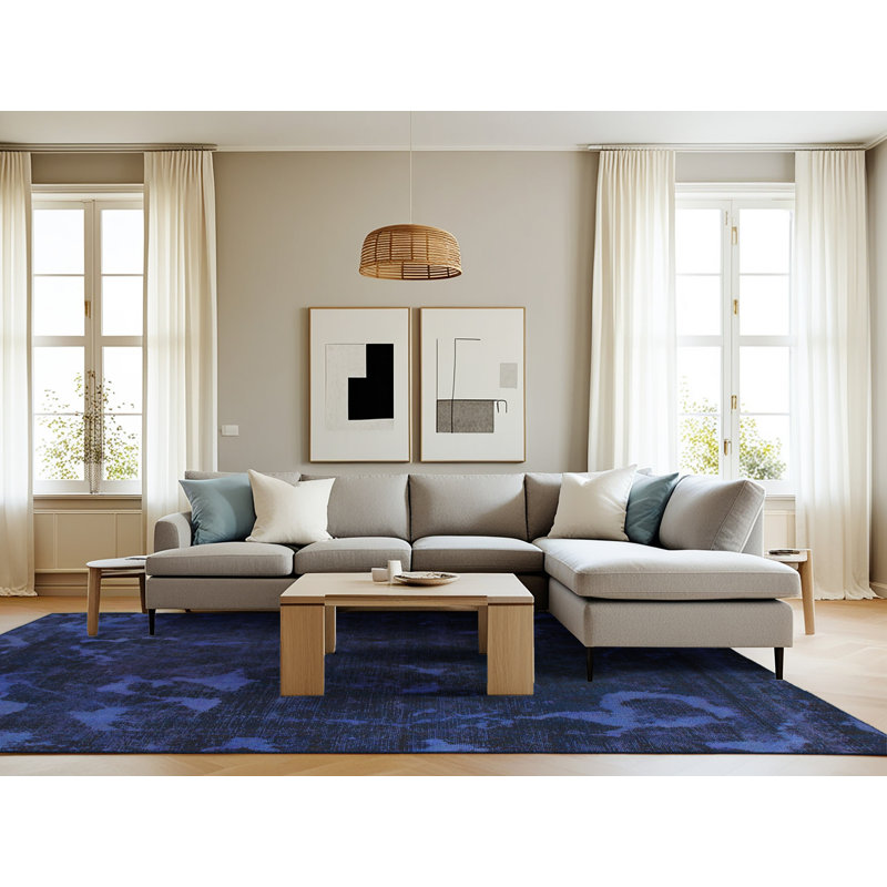 Akhilesh Abstract Indoor Rug, Rectangle 8' x 10'