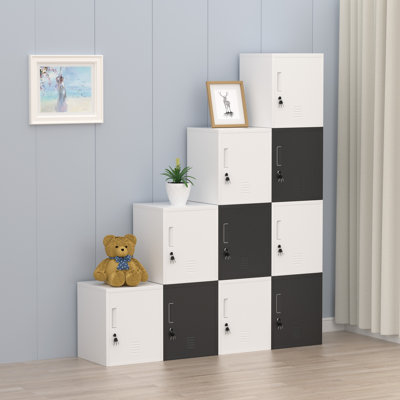 Metal Storage Cabinet with Adjustable Shelf