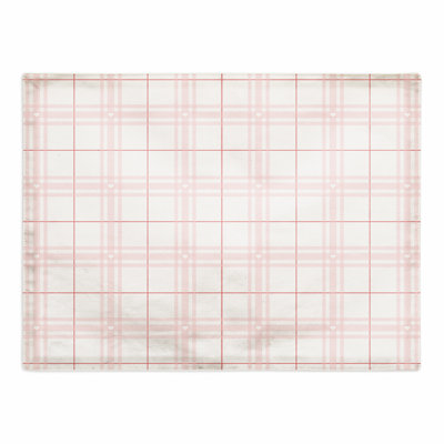 Polyester Plaid Rectangle Placemat
