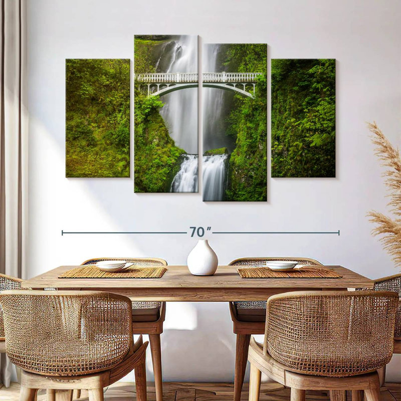 Pont Alvord Multnomah Falls, H 42 po x l 68 po