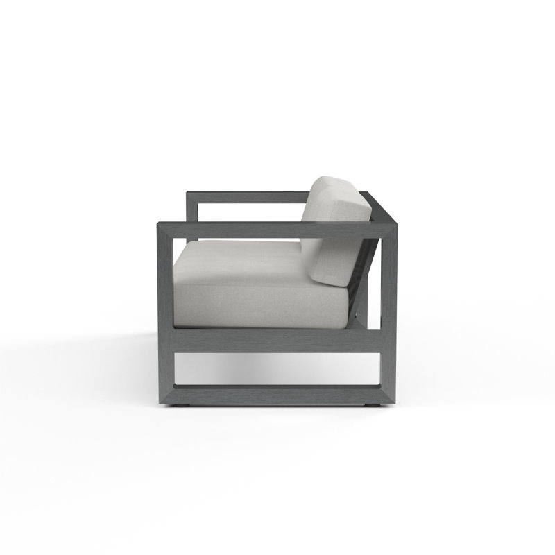 Redondo Outdoor 2 - Seat Loveseat, Cast Silver Sunbrella®