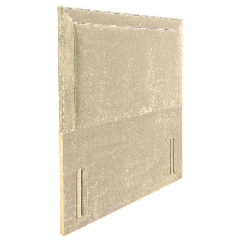 Daveney Upholstered Headboard, Cream, Super King (6')
