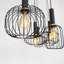 Sesco 6 - Light Black Kitchen Island Pendant