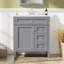 Meuble-lavabo de 30 po avec lavabo supérieur-100166293