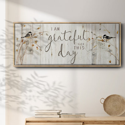 «Heaven and Nature Grateful», toile encadrée