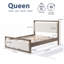 Lit plateforme en tissu Boucle-581335792