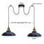 Ernst 2 - Light Black Cluster Pendant