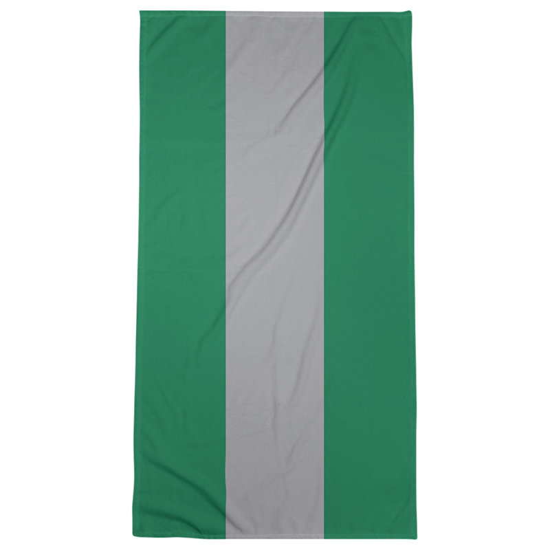 Vancouver Lightweight Bath Towel, Green/Cool Gray/Green, Microfiber
