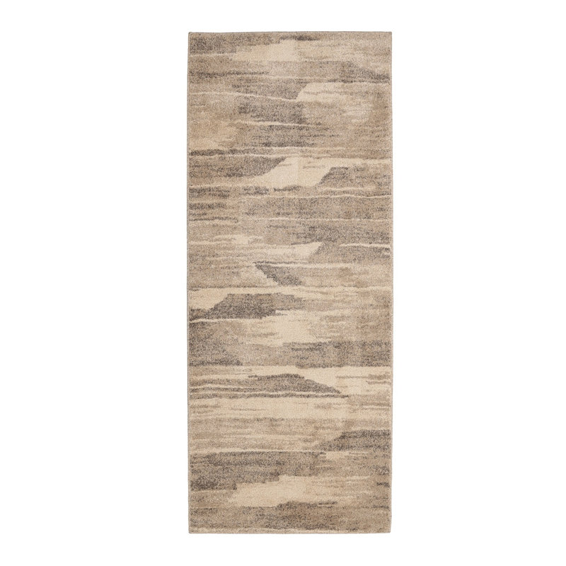 FREYA ABSTRACT NATURAL, Runner 80 x 200cm