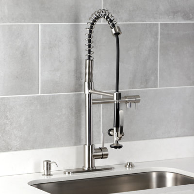 Kingston Brass Milano Kitchen Soap Dispenser