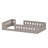Wooden Platform Bed Frame with Safety Guardrail-128984855