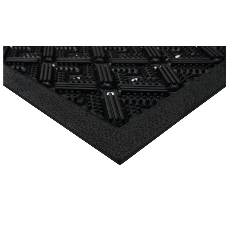Tapis diamant en caoutchouc 18 po x 30 po