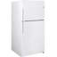 GE Appliances 33" 21.1 Cubic Feet Energy Star Top Freezer Refrigerator with Water and Ice Dispenser-139166290