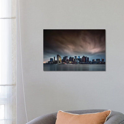 " Boston Skyline " by Miki Joven