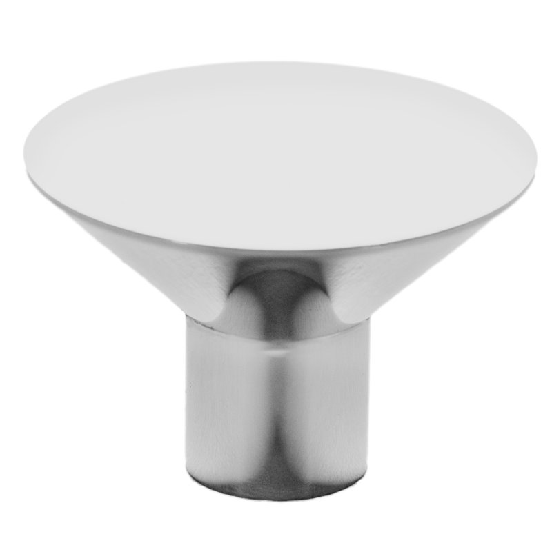 Conical Knob, Polished Stainless Steel