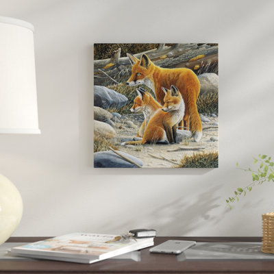 " Fox Family " by Jan Weenink