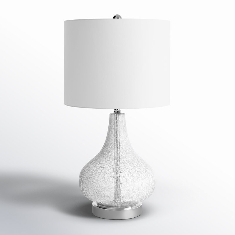 Glass Table Lamp, Clear