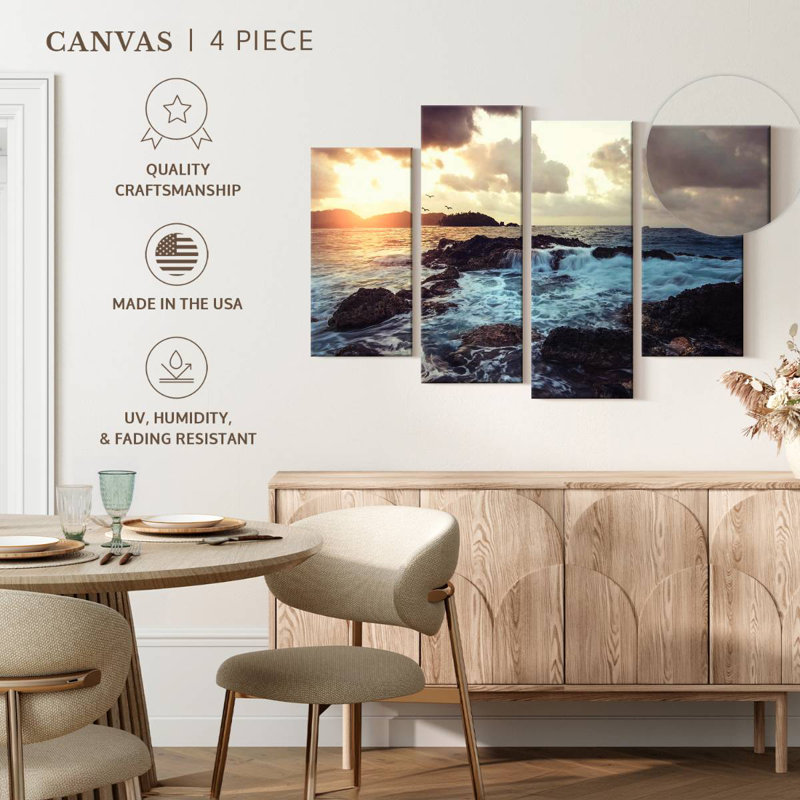 Golden Beach Sunset