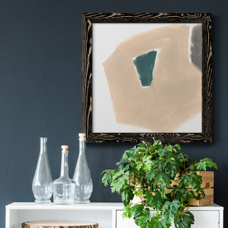 Toile encadrée Tilt I-Premium - prête à être accrochée, Cadre noir, H 35,5 po x l 35,5 po x P 1,5 po