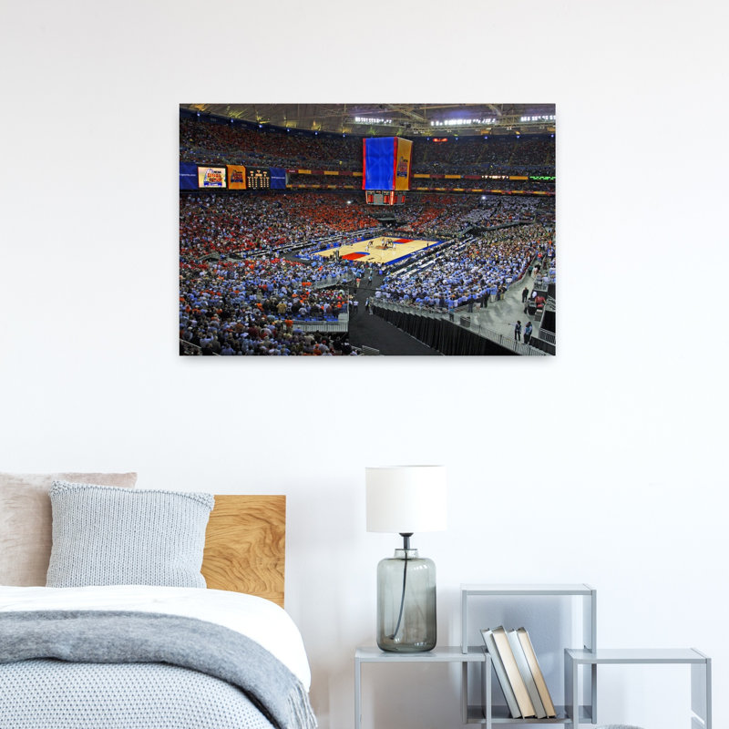 Basketball match in progress Michigan State Spartans Men's Basketball Michigan State University East Lansing Michigan USA 1 Piece Wrapped Canvas Wall Art