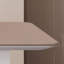 Table rectangulaire italienne moderne et minimaliste
