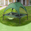 Lit surélevé pour chien avec auvent, lit pour chien d'extérieur avec tente à abat-jour amovible, lit pour animal surélevé-98668035-98668034