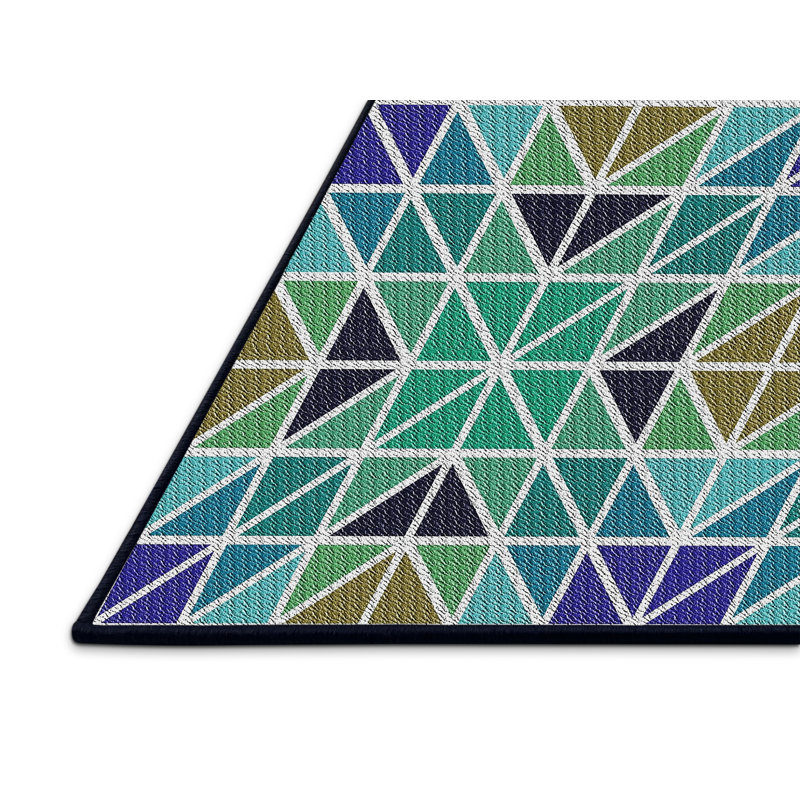 Rosedale Geometric Indoor Rug, Rectangle 2' x 5'