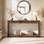 160.02cm Unfinished Solid Wood Console Table-1362333642