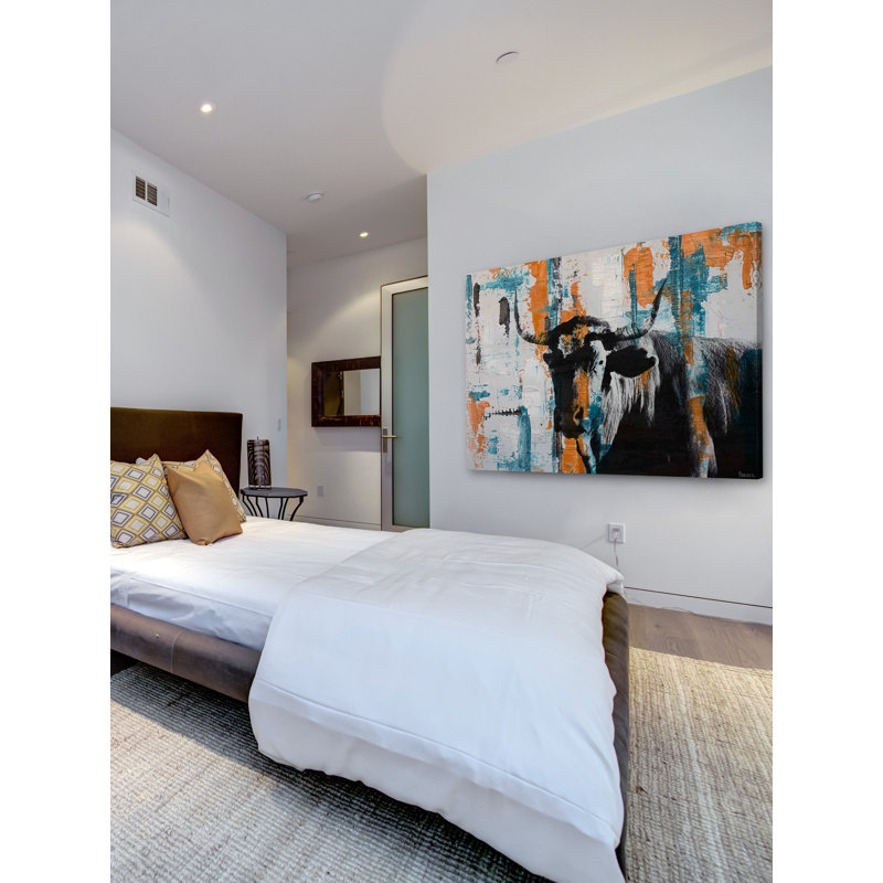 Parvez Taj - Wrapped Canvas Painting, 61cm H x 91cm W