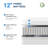 12" Medium Hybrid Mattress, CertiPUR-US, OEKO-TEX Certified-1203652904-1203652918
