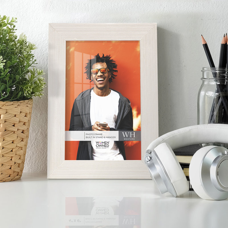 10 Piece 4" x 6" Wood Gallery Wall Set Frame, 4" x 6", White