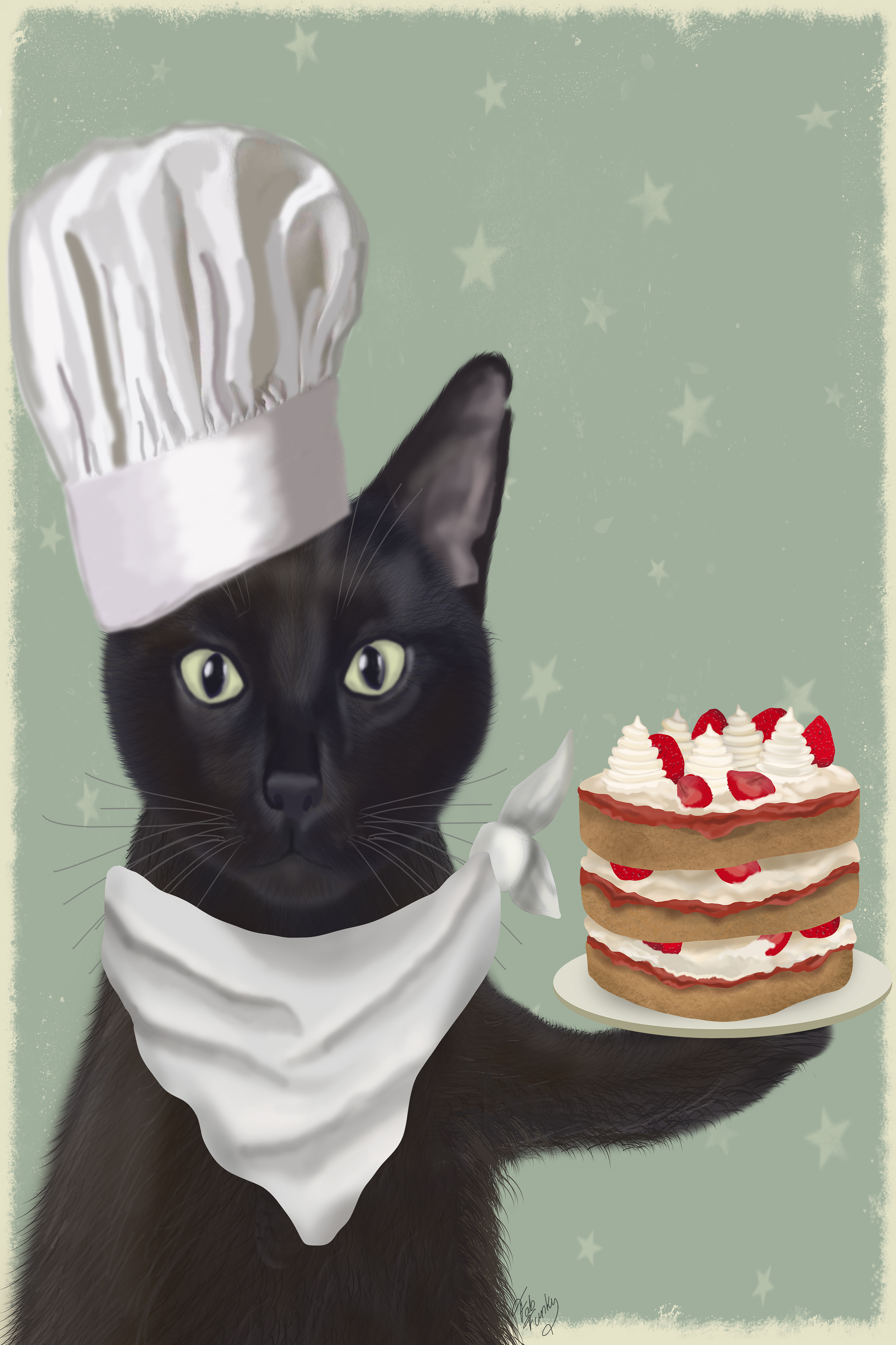 Black Cat Cake | The Cake Blog