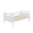 Fashionable Twin Over Full Bunk Bed With Safe Ladder And Protective Guardrail-1342346616