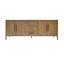 Buffet 3 tiroirs Julaine, gris naturel