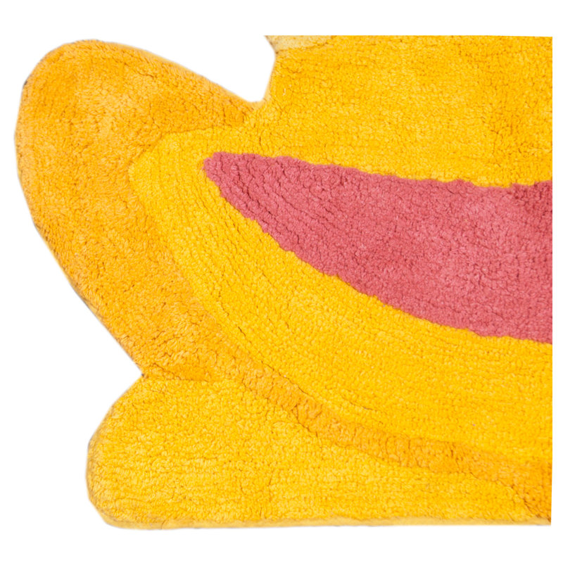Bricen Novelty 60 cm x 80 cm Flatweave Area Rug