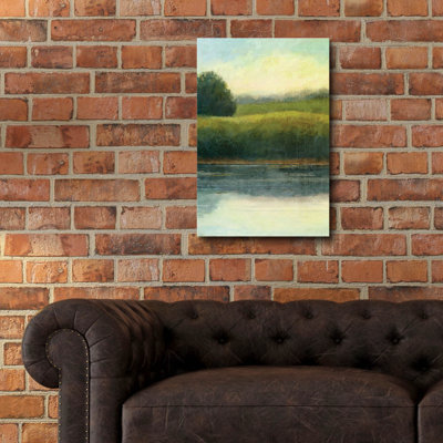 «Riverbank 1» par Suzanne Nicoll, art mural en verre acrylique
