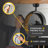 MULE Products 18'' Garage Ceiling Fan
