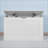 Storage Bench Lift-Top with Safety Hinges, Off-White | Entryway | MDF