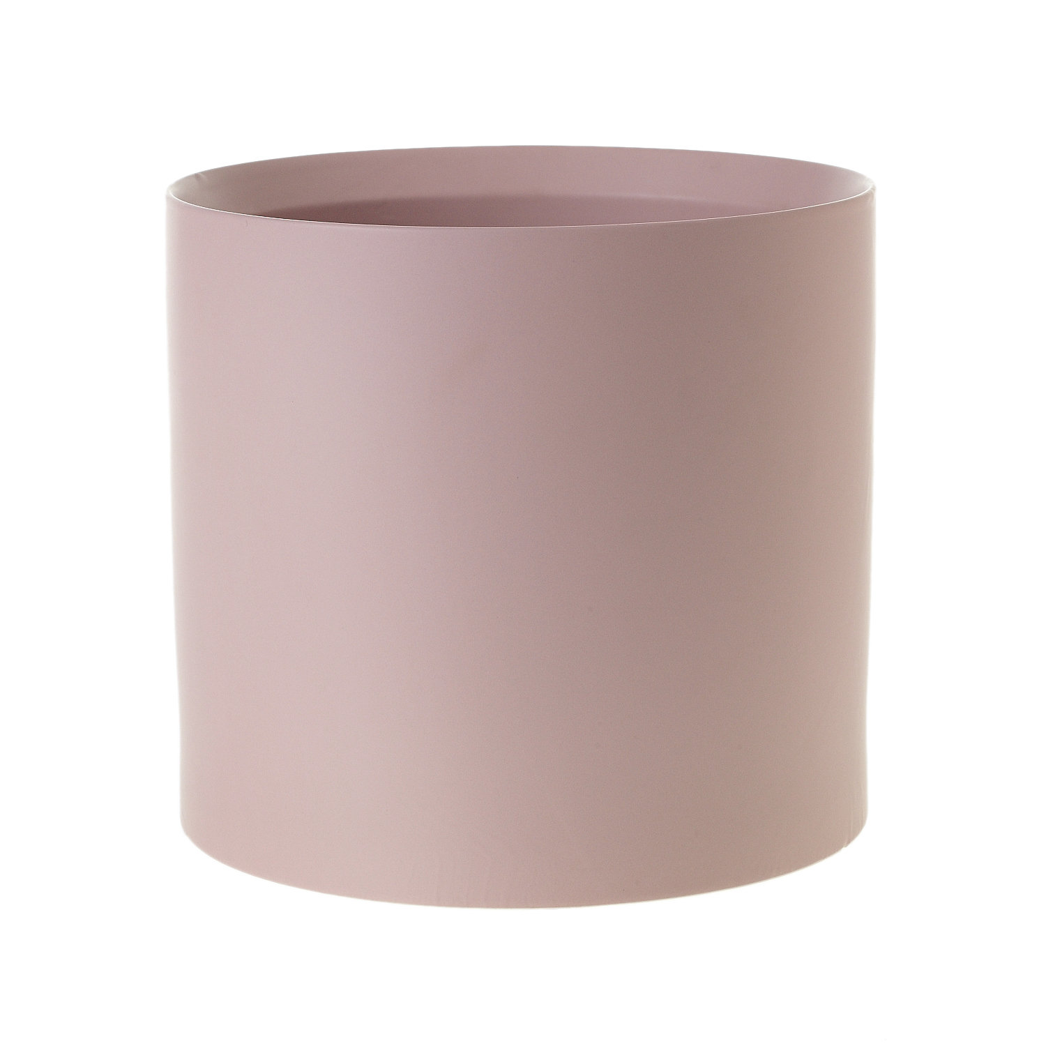 Parsons Ceramic Pot Planter, Pink, 10" H x 10.75" W x 10.75" D