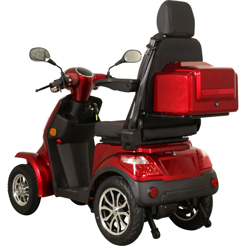 Scooters de mobilité robustes à 4 roues pour les personnes âgées et les adultes