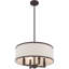 Lustre tambour 4 lumières