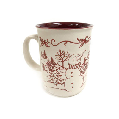 Tasse à café bonhomme de neige